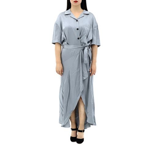 burberry emily silk shirtdress|Burberry Ladies Mineral Blue Emily Tie.